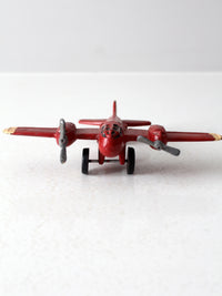 vintage die-cast metal model airplane