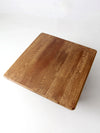 antique oak coffee table