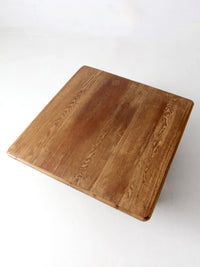 antique oak coffee table