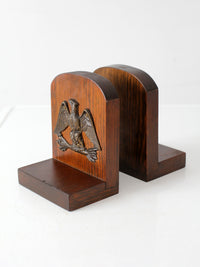 vintage eagle bookends