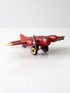 vintage die-cast metal model airplane