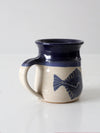 vintage Jeanne Stolberg studio pottery mug