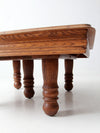 antique oak coffee table