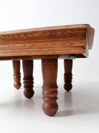 antique oak coffee table
