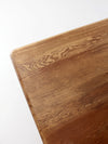 antique oak coffee table