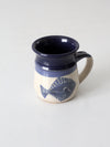 vintage Jeanne Stolberg studio pottery mug