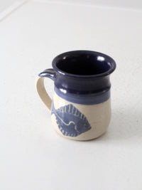 vintage Jeanne Stolberg studio pottery mug