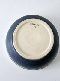 vintage studio pottery bowl