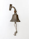 mid-century brass ship bell