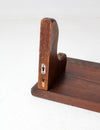 vintage lodge style wall shelf