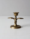 vintage brass eagle candlestick holder