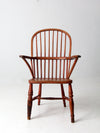 antique Windsor armchair