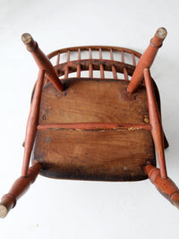 antique Windsor armchair