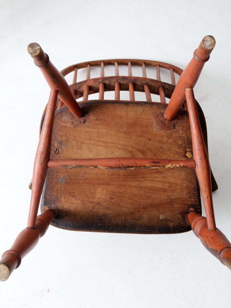 antique Windsor armchair