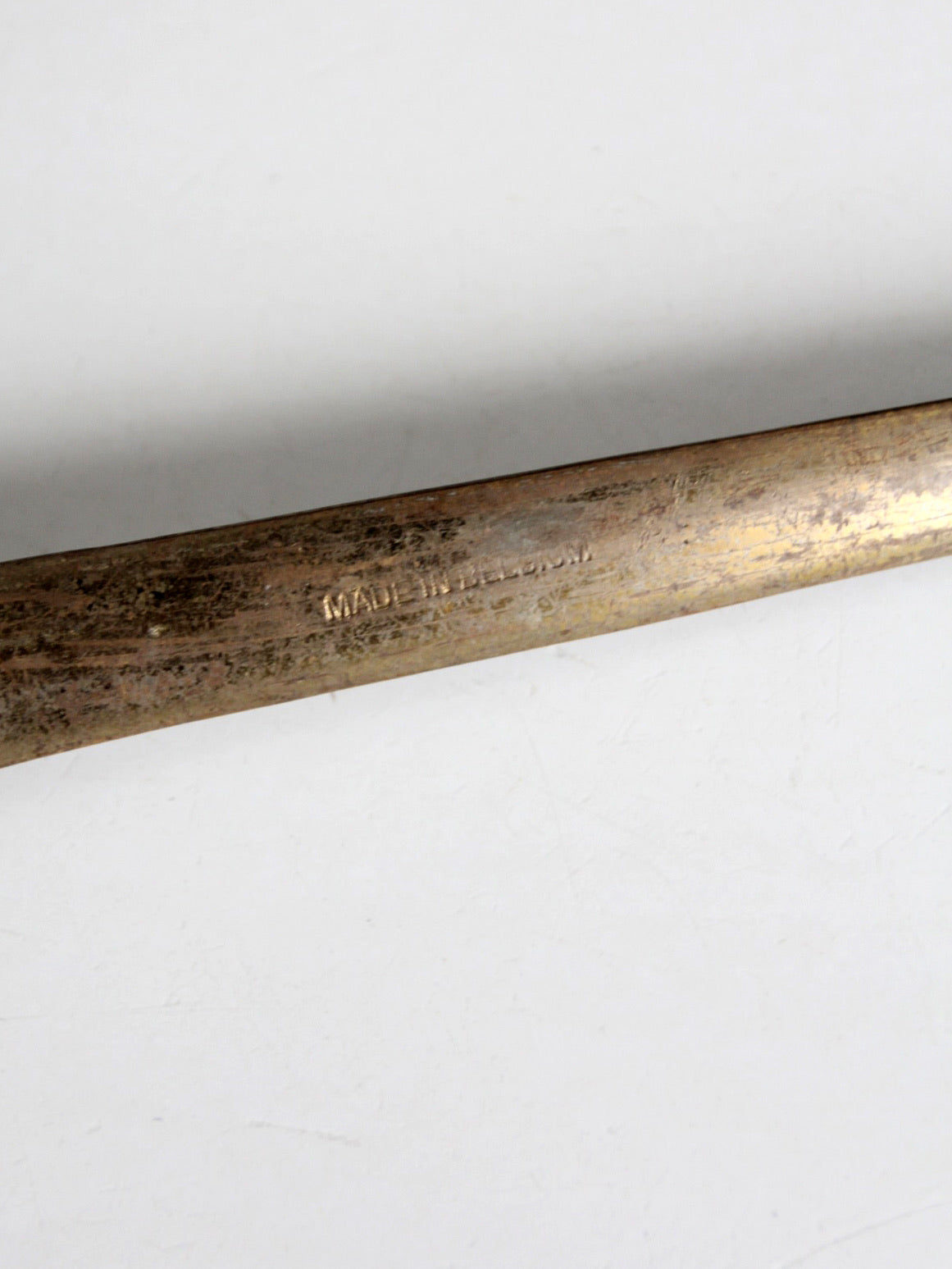 vintage Belgian brass letter opener