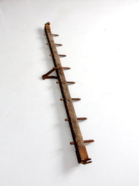 antique spike tooth harrow