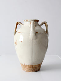 vintage handmade amphora studio pottery vase