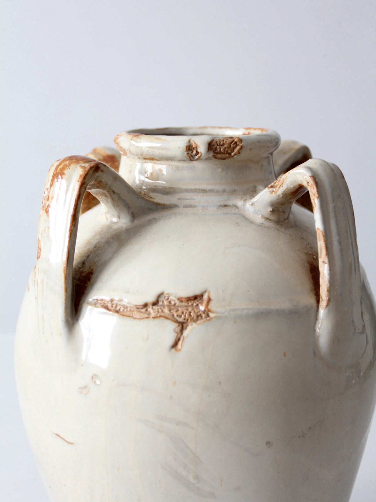 vintage handmade amphora studio pottery vase
