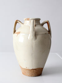 vintage handmade amphora studio pottery vase