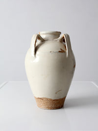 vintage handmade amphora studio pottery vase