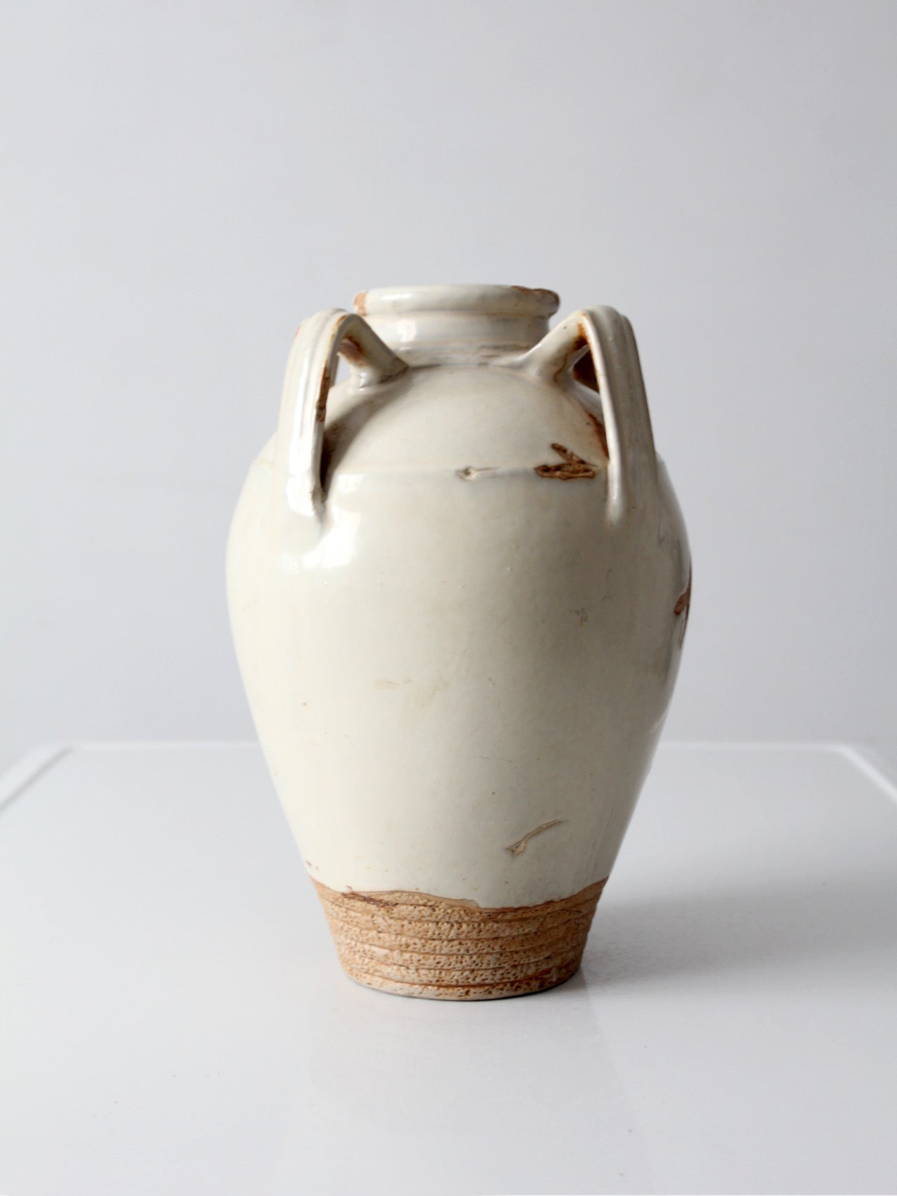 vintage handmade amphora studio pottery vase