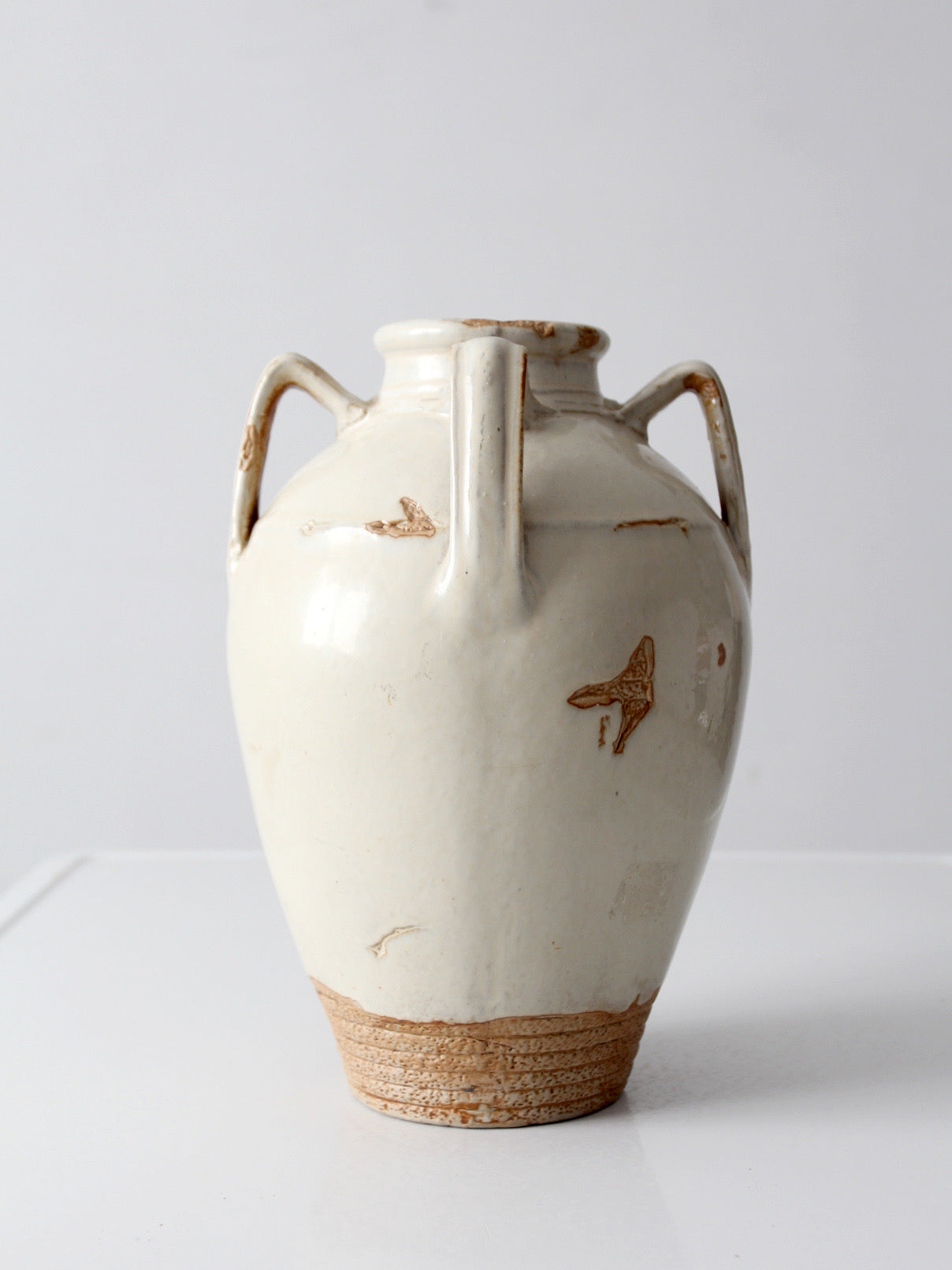 vintage handmade amphora studio pottery vase