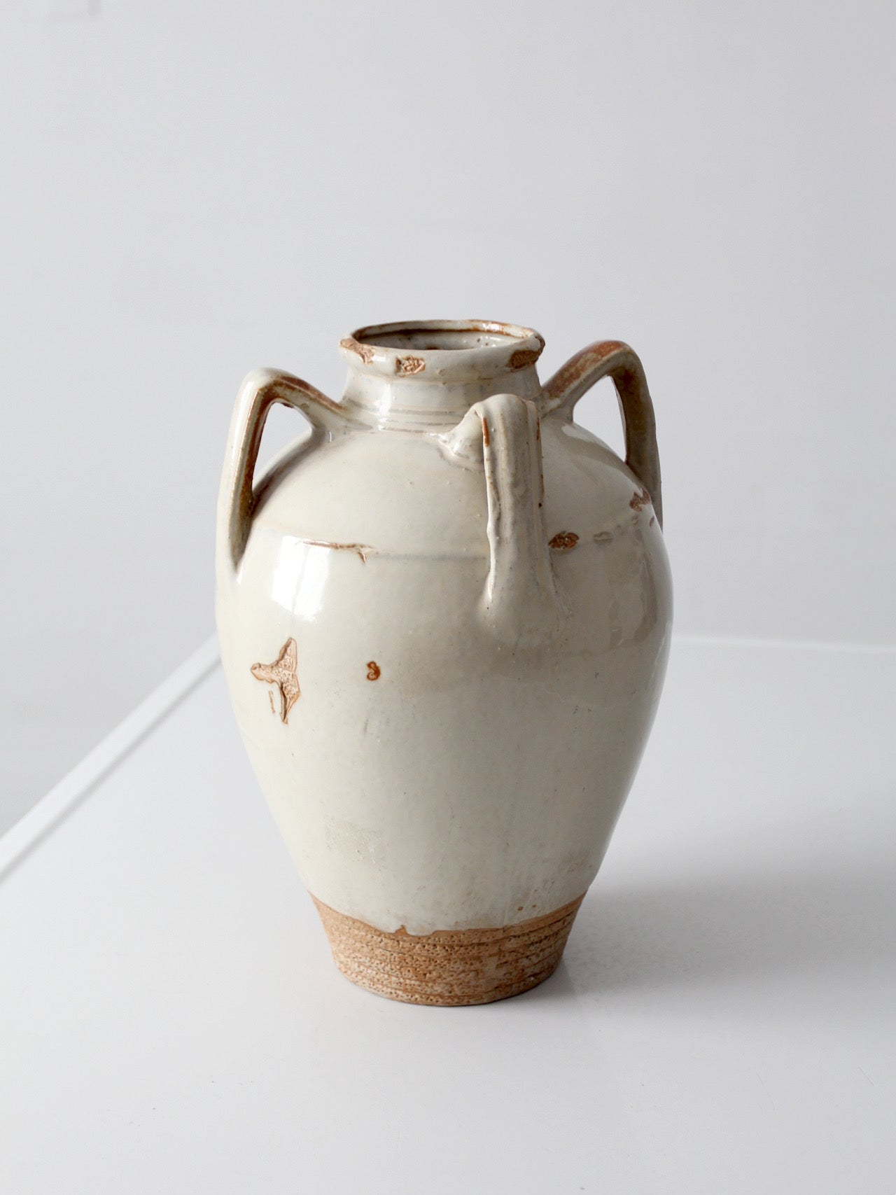 vintage handmade amphora studio pottery vase