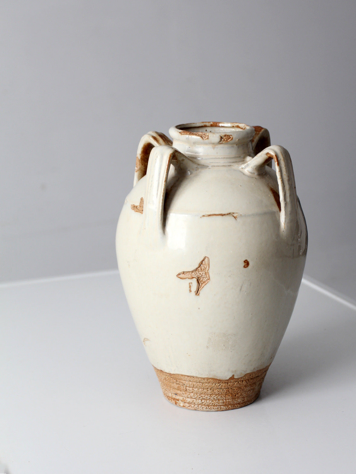 vintage handmade amphora studio pottery vase