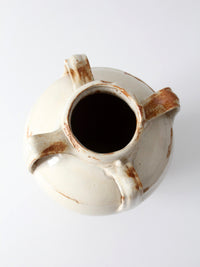 vintage handmade amphora studio pottery vase