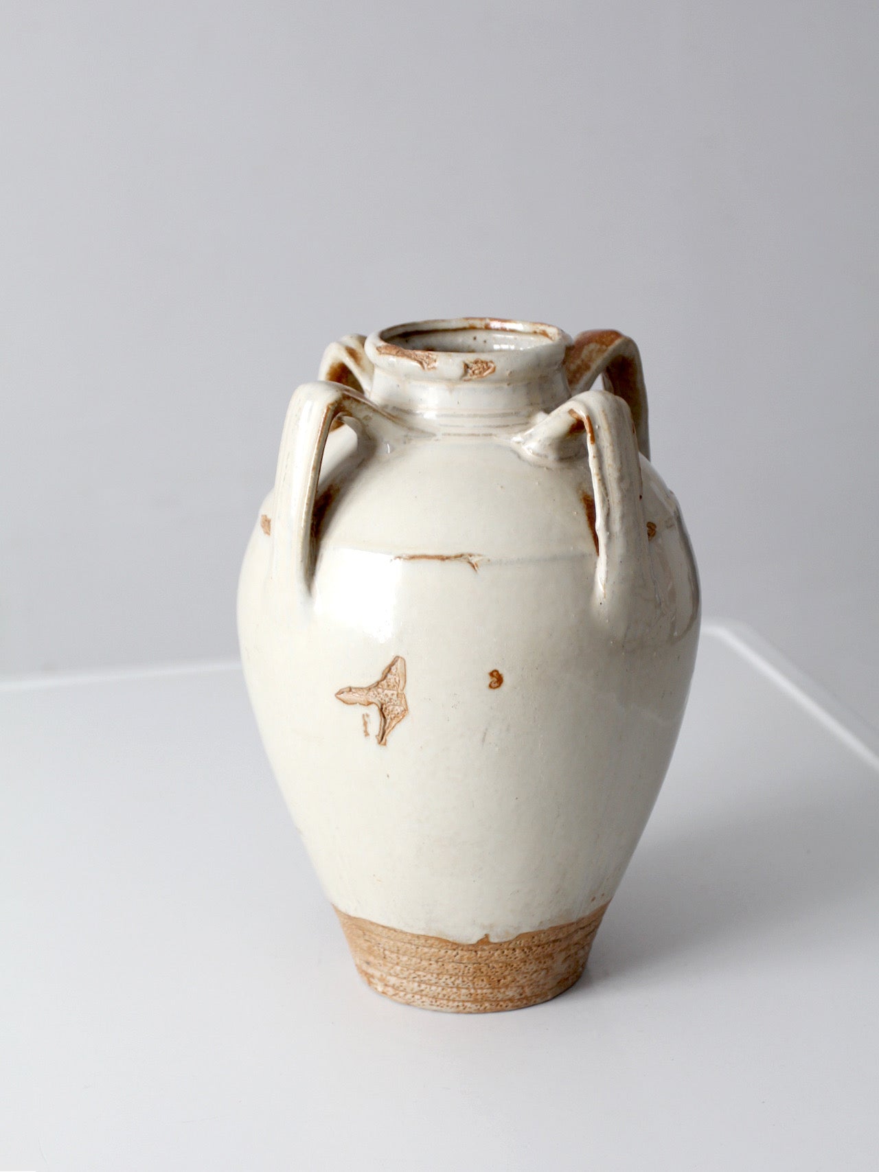 vintage handmade amphora studio pottery vase