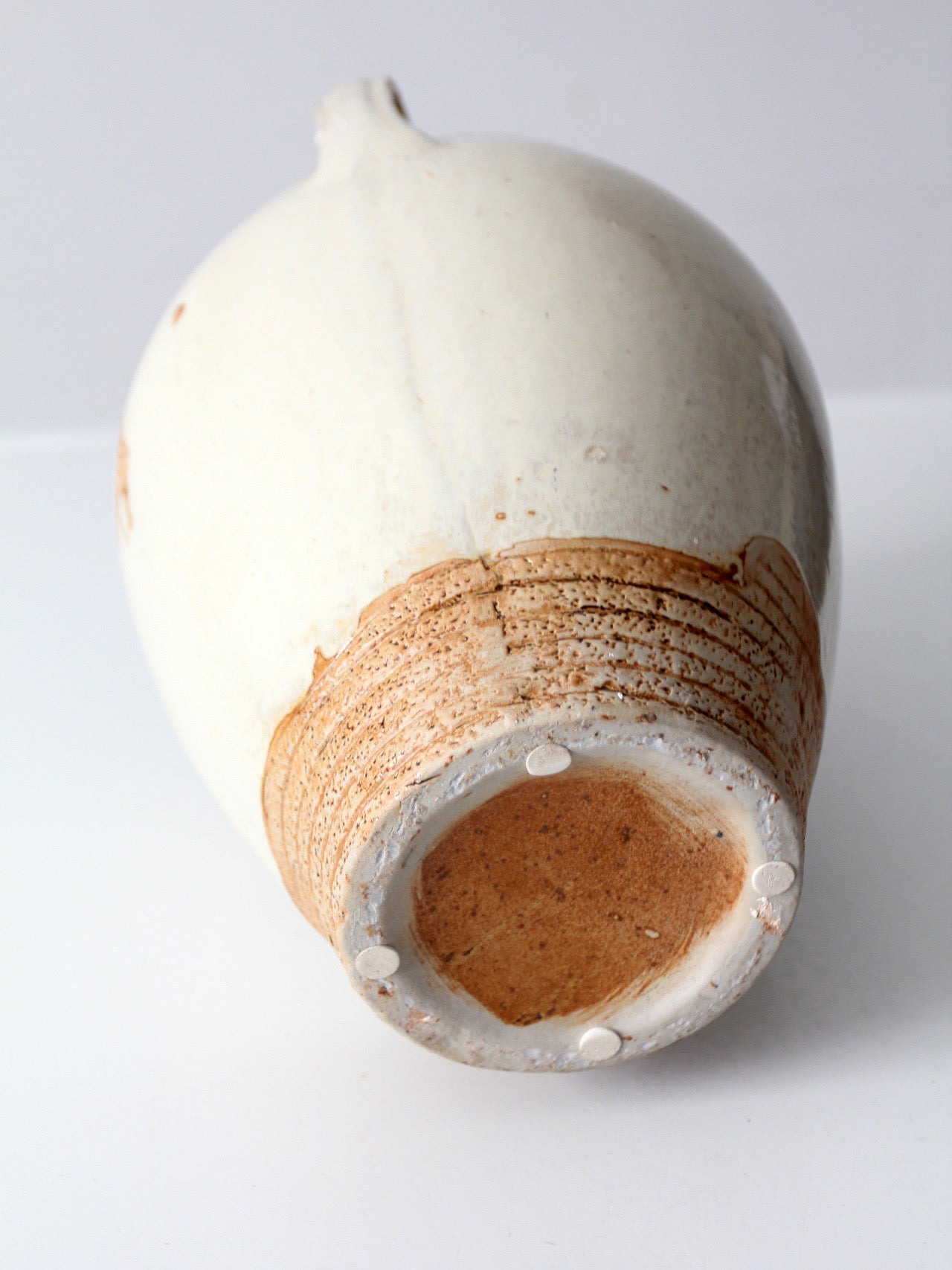 vintage handmade amphora studio pottery vase