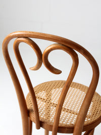 pair of mid-century bentwood chairs