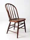 antique farmhouse spindle back dining chair