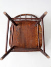 antique farmhouse spindle back dining chair