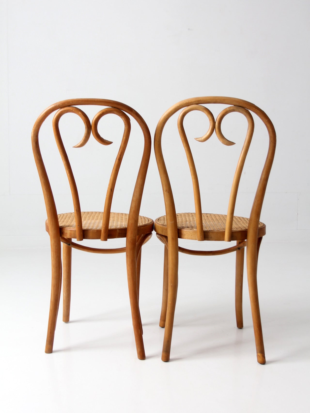 pair of mid-century bentwood chairs
