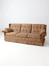 mid century tweed sofa