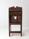 vintage American southwestern wood chair