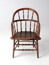 antique Windsor arm chair