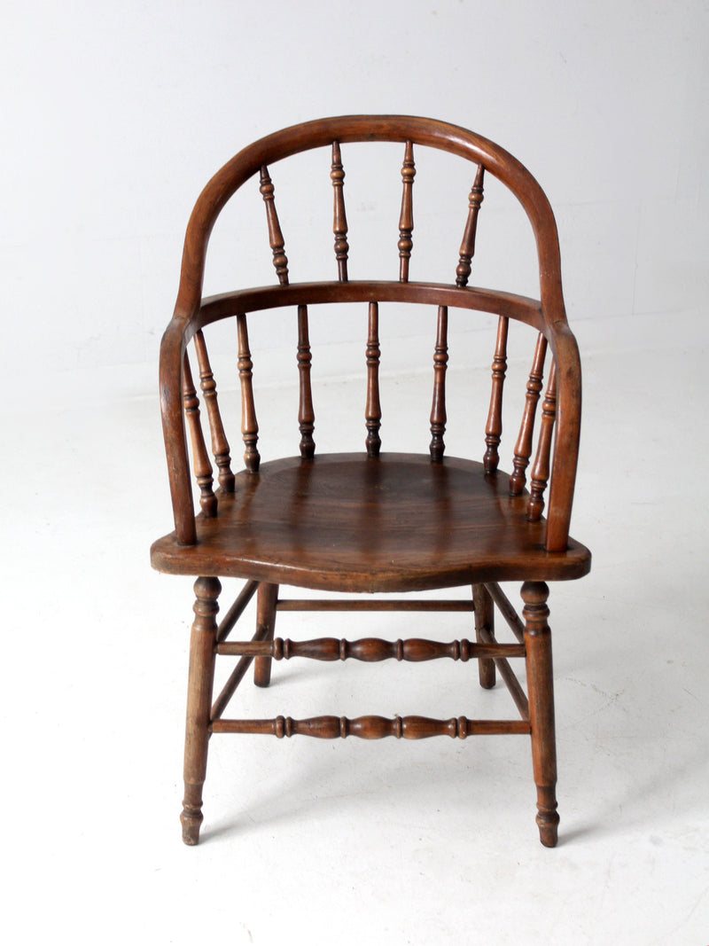 antique Windsor arm chair