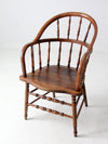 antique Windsor arm chair