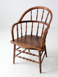 antique Windsor arm chair