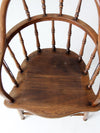 antique Windsor arm chair