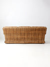 mid century tweed sofa