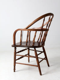 antique Windsor arm chair