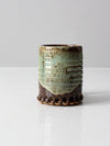 vintage studio pottery desk valet