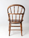 antique Windsor arm chair