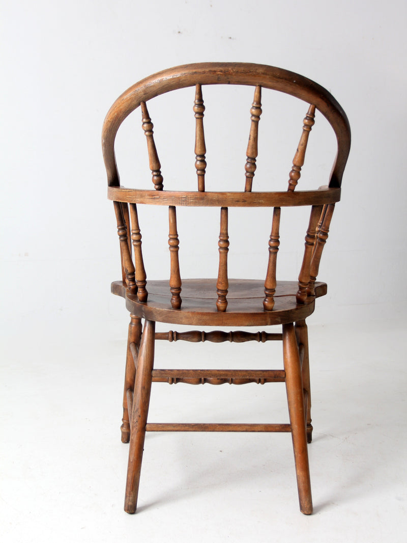 antique Windsor arm chair