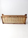 mid century tweed sofa