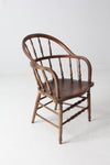 antique Windsor arm chair