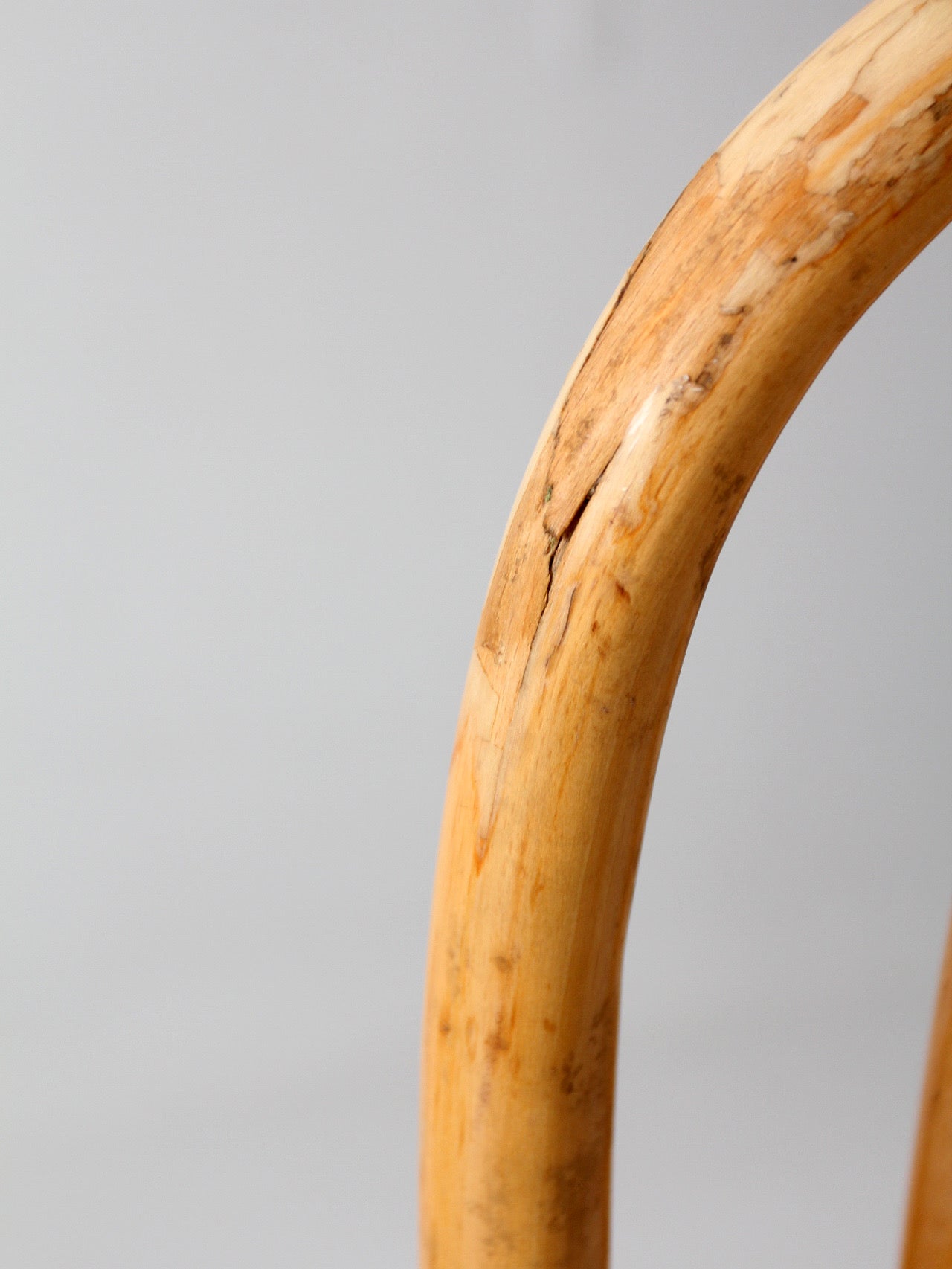 pair of vintage ZPM Radomsko bentwood cafe chairs